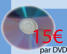 15€ par DVD